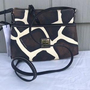 NWT-New Dooney & Burke Giraffe cross body